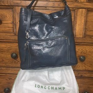 Vintage longchamp bucket bag